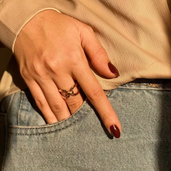 انگشتر گرمی گره